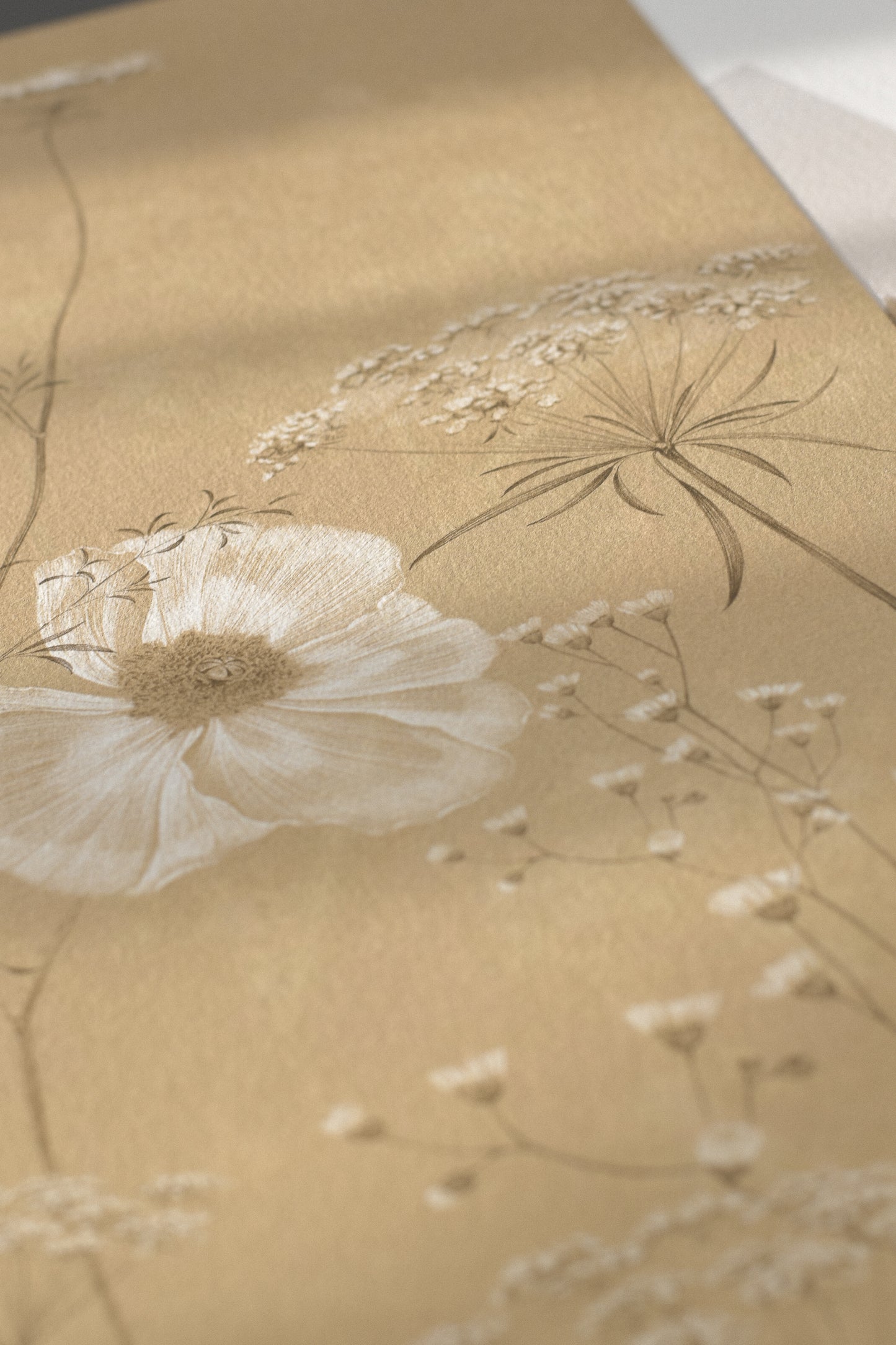 Golden Flowers - Limited to 99 pieces